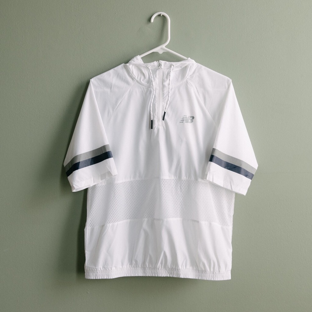 New Balance Short Sleeve Windbreaker Pull Over